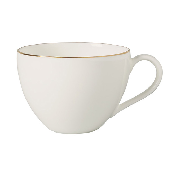 Anmut Gold kaffekopp, Vit