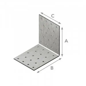 SPIKPLÅTSVINK 80X80X80X2,5 FZV
