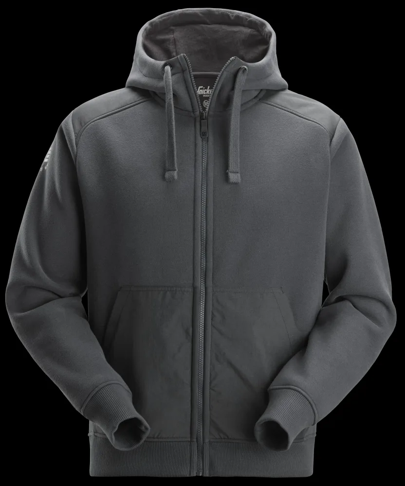 Snickers Workwear 2875-0404 Huvtröja svart, helzip Svart