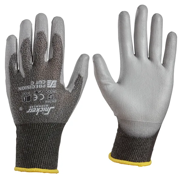 Snickers Workwear 9330 Precision Cut Handske stålgrå 7