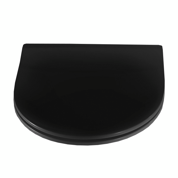 WC-SITS PRESSALIT GLOW SOFTCLOSE SVART