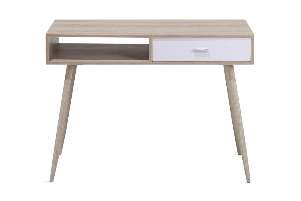 Deora Skrivbord 100 cm med Förvaring Låda + Hylla