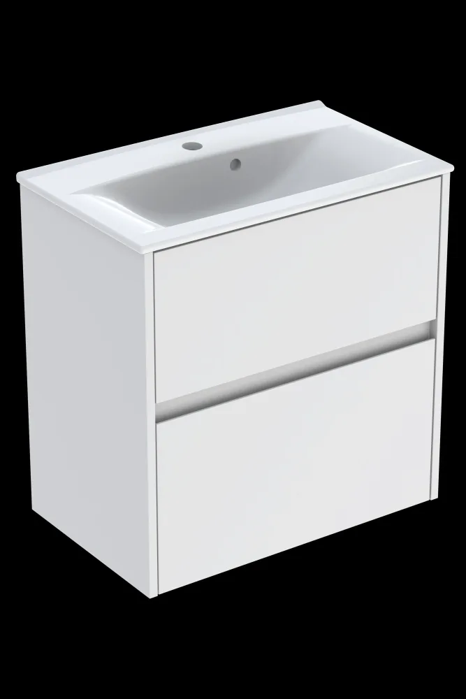 Ifö Sense Modern Möbelpaket 61,5 cm, 2 lådor, kompakt Sandgrå - Bild 2
