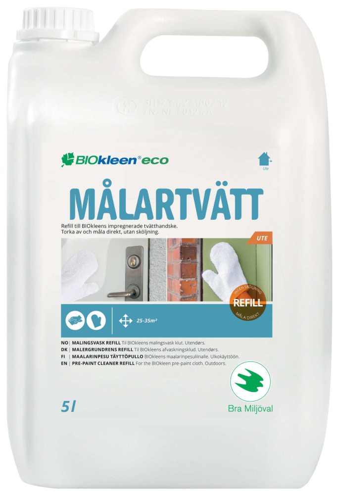 MÅLARTVÄTT BIOKLEEN ECO UTE 5L