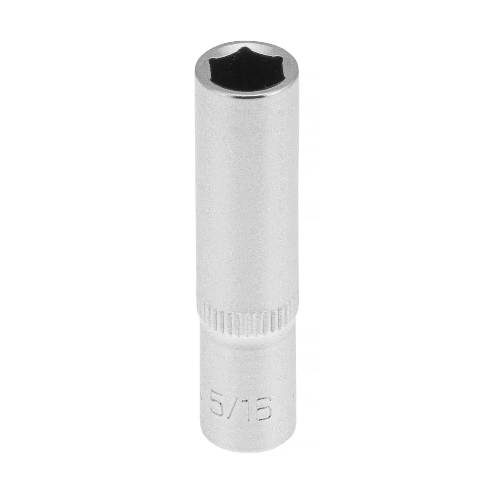 PELA 562160 Hylsa drivstorlek 1/4", 6-kant, lång 5/16"