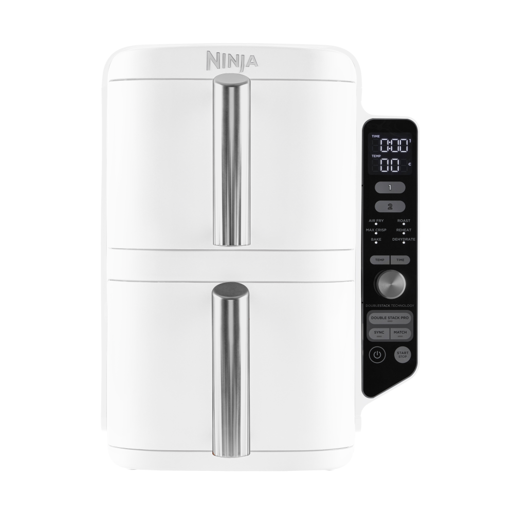 Ninja Air Fryer SL400EUWH double stack XL 2 lådor 9,5 L, Vit