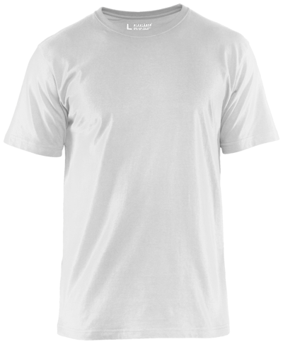 T-SHIRT BLÅKLÄDER 3525 1042 VIT 6XL
