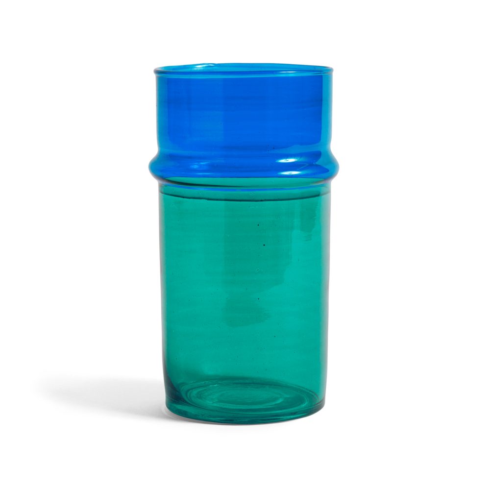 Moroccan vas L, Blue-green