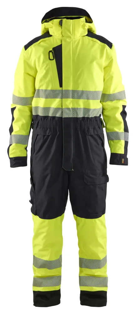 Blåkläder 672519773399LS Vinteroverall varsel, gul/svart LS - Bild 2