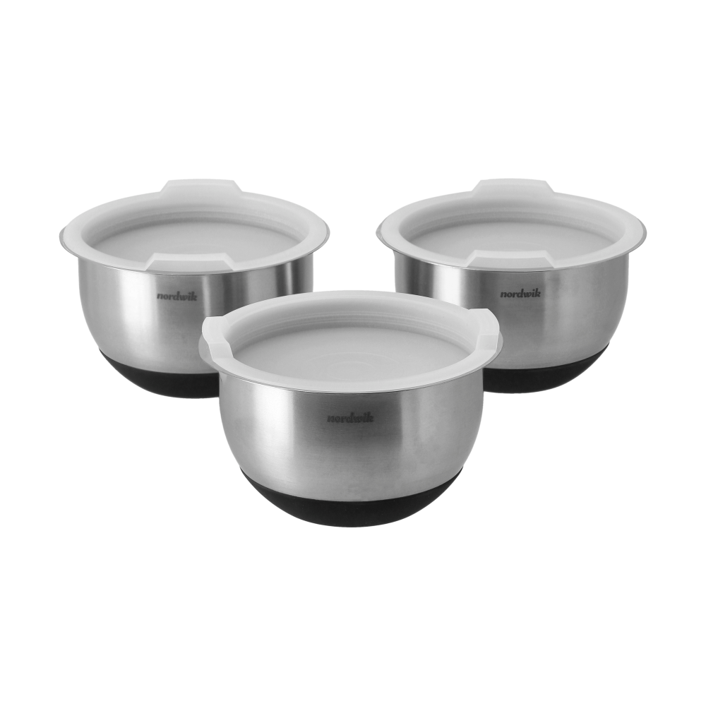 Nordwik minibunkar med lock premium, 3-pack