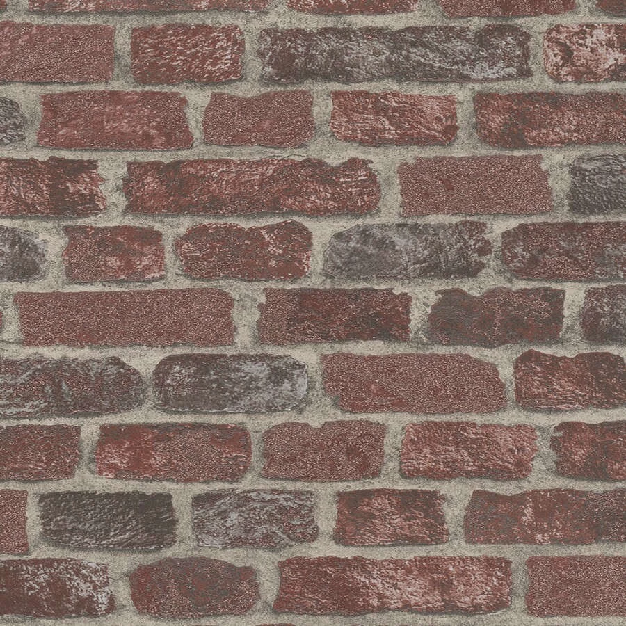 Profil Mix 10 58408 Röd Tapet | Stuvbutiken