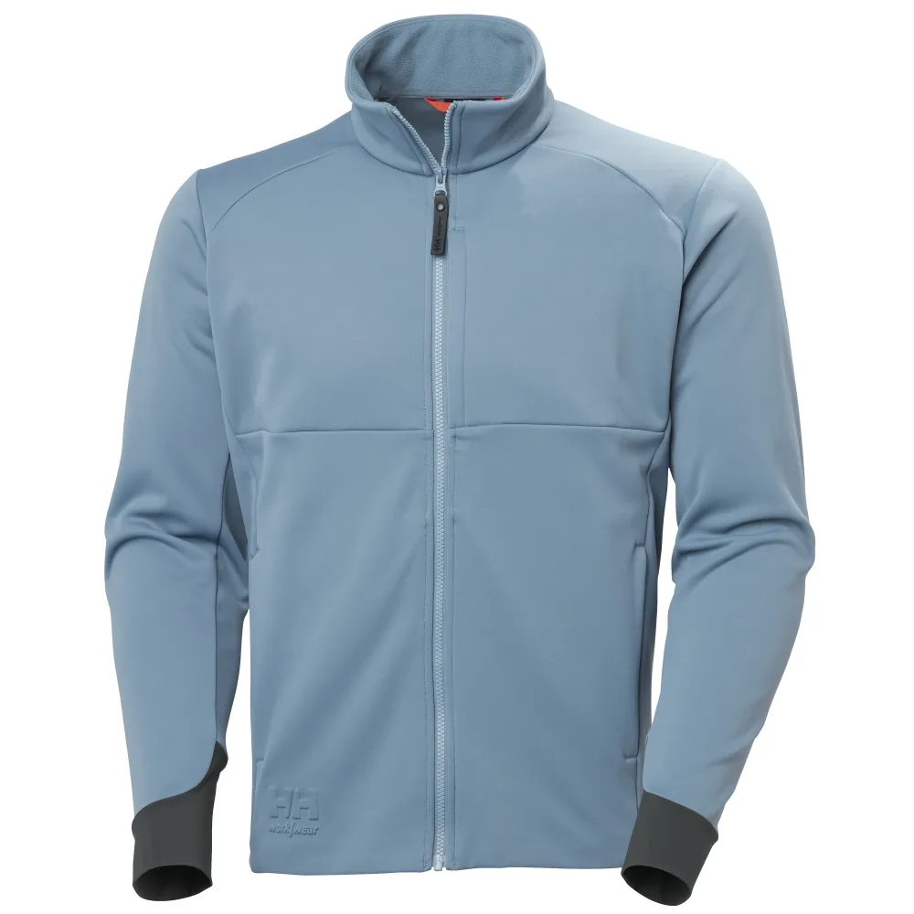 Helly Hansen Workwear Tech 72380-580 Fleecejacka blåmelerad M