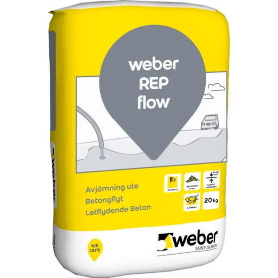 AVJÄMNING WEBER REP FLOW UTE 20KG