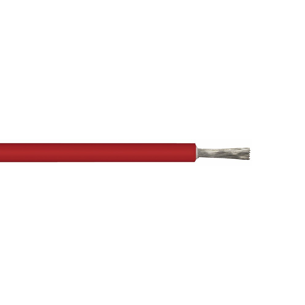 Solcellskabel DC (H1Z2Z2-K), 1x6mm², Röd, Malmbergs 0522575