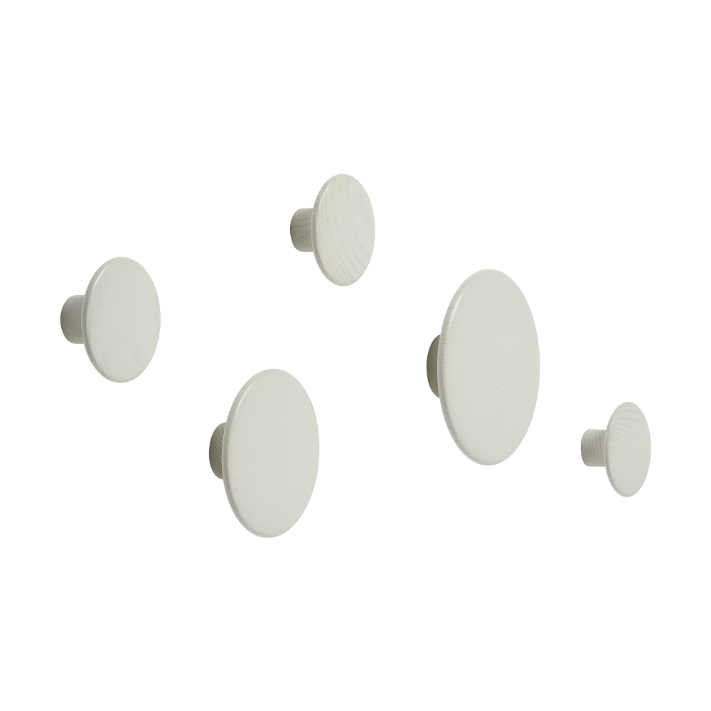 The dots 5-pack, Off White