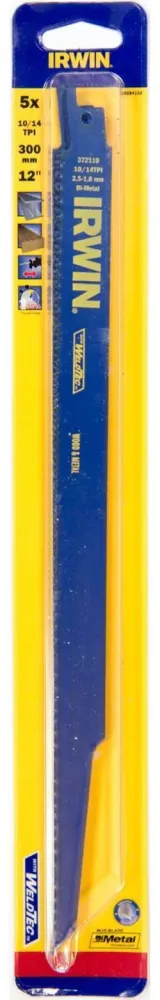 Irwin 10504159 Tigersågblad 300 mm, 10/14 TPI, 5-pack