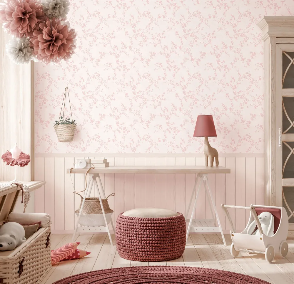 A.S. Création Boys & Girls 7 77075-1 Tapet Rosa/vit