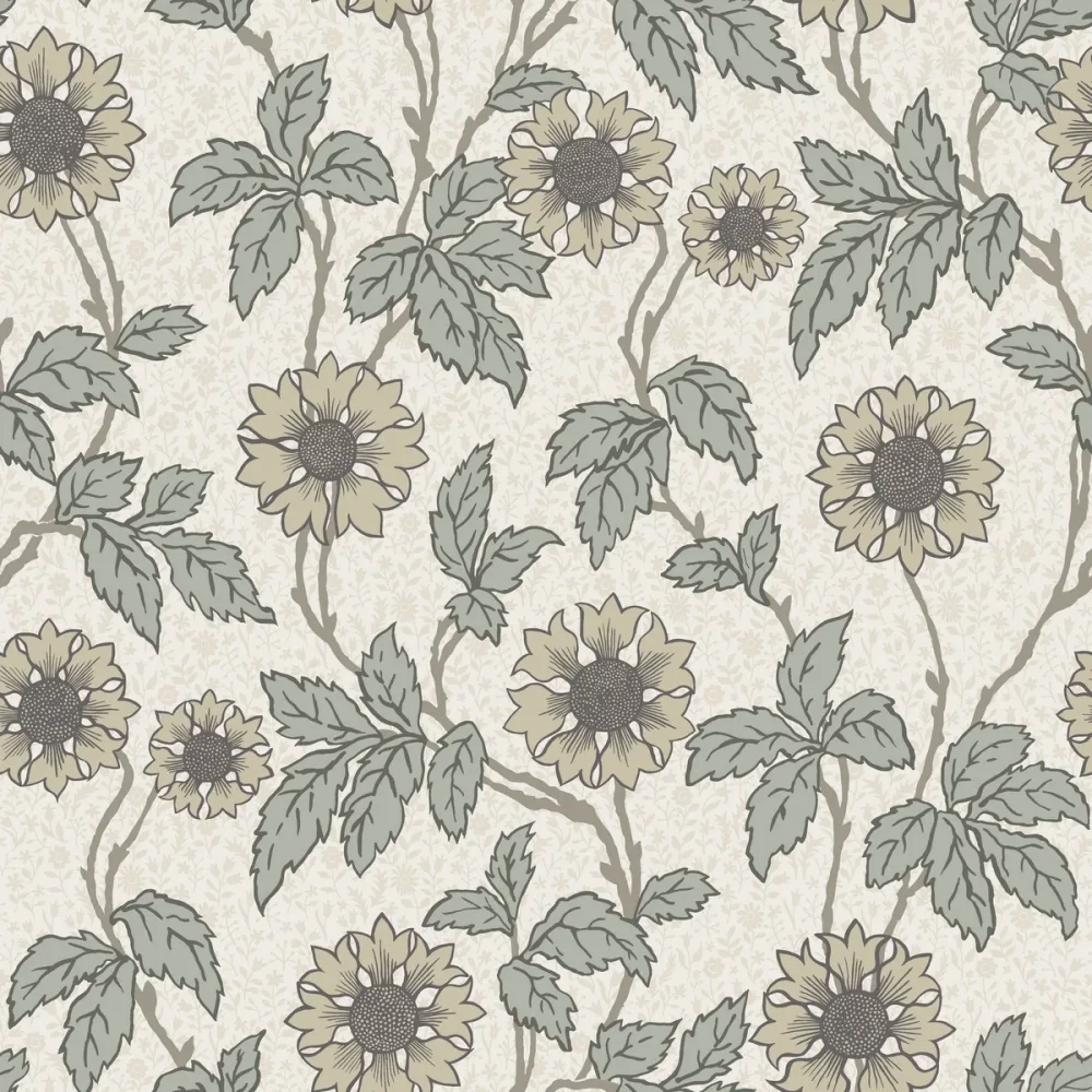 Lyckebo Solvej 28020 Beige Tapet - Midbec | Stuvbutiken