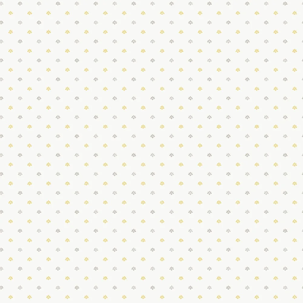 Galerie Wallcoverings Miniatyrer II G68735 Tapet Multi Mini Gul/vit/grå