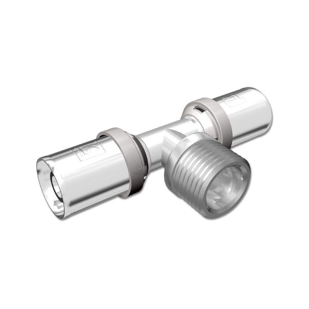 LK PressPex T-Koppling Utvändig Gänga Avstick AX20xR15