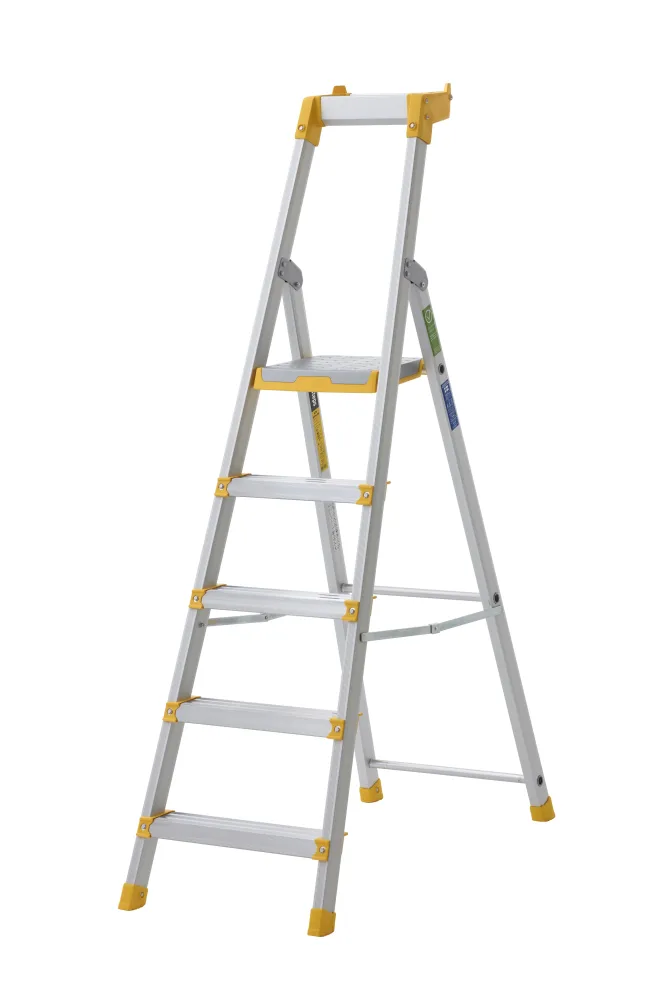 W.steps 55P Trappstege med certifierat aluminium 7 steg, 2360 mm