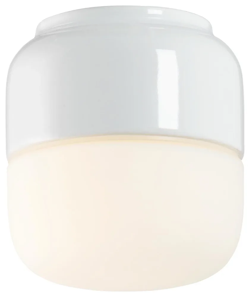 Ifö OHM 100/165 Tak och väggarmatur 8 W Vit