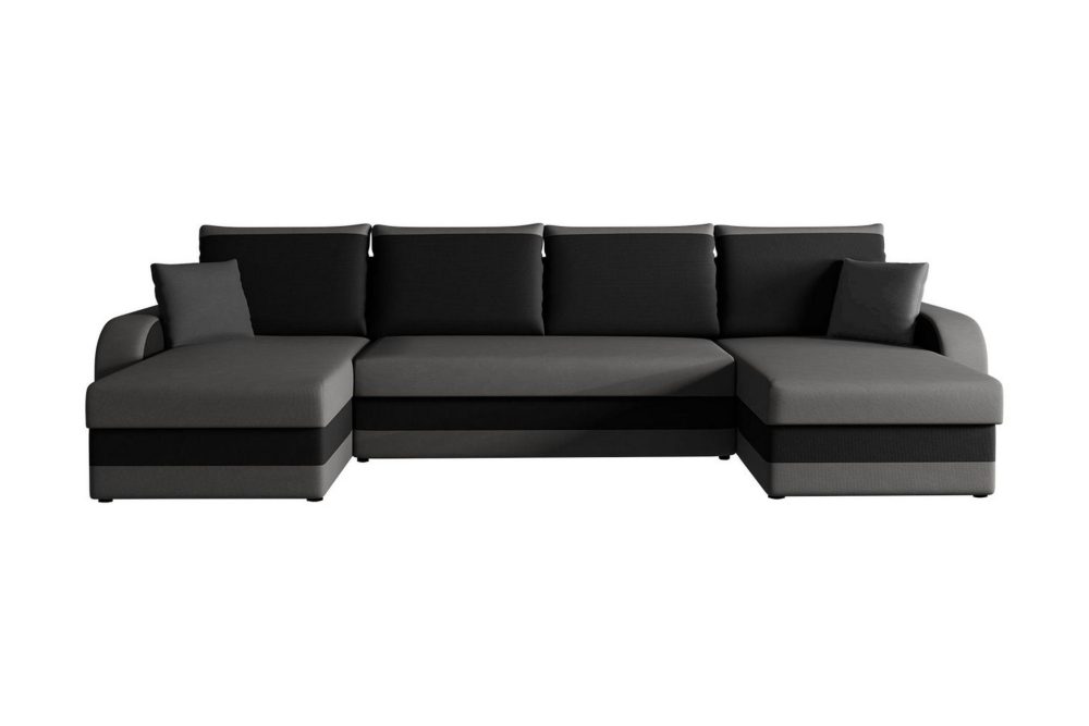 Alvared 4-sits Bäddsoffa med Dubbeldivan med Förvaring
