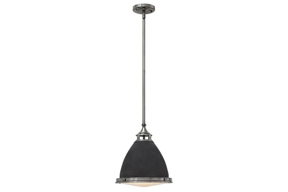 Hänglampa Hinkley Amelia 356x324 mm, Åldrat zink