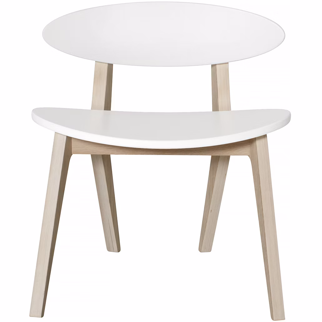 Wood Pingpongstol, Vit/Ek