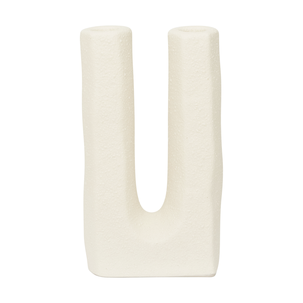 Tomas ljusstake 11cm, Off white