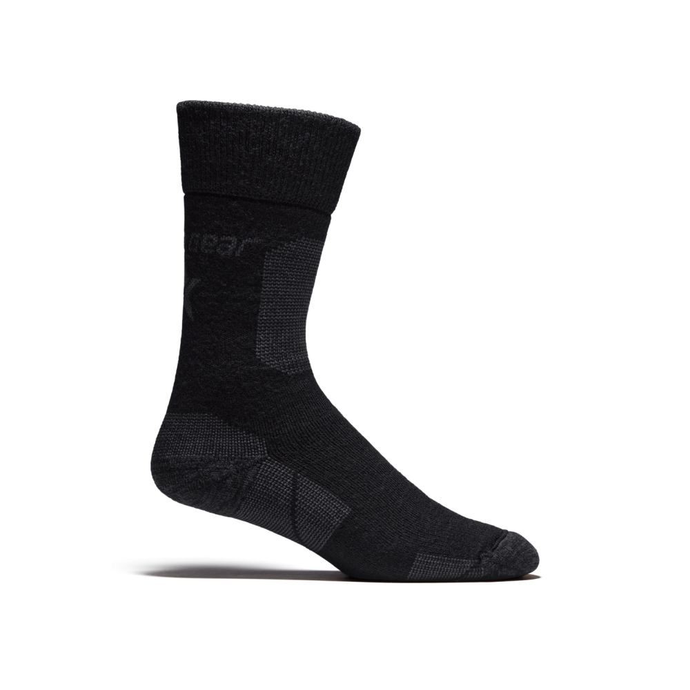 STRUMPA PERF WINTER 2-P 43-46 SVART/GRÅ SOLID GEAR