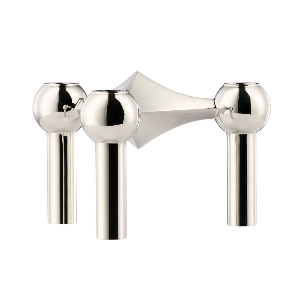 STOFF Nagel ljusstake, krom