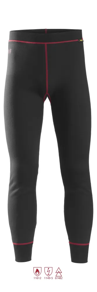 Snickers Workwear 9469 ProtecWork Långkalsong svart, flamskydd M