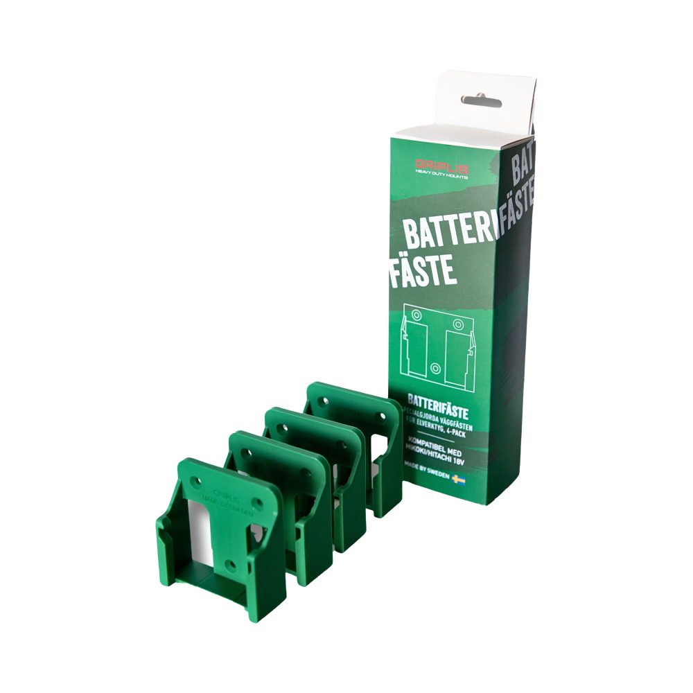 Kjøp Griplis Batterifeste Hikoki/Hitachi 18V, 4-PACK, Grønn