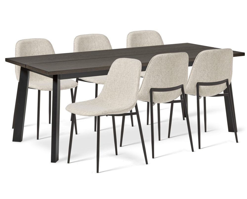 Nomad Matgrupp med 6 stolar Melic
