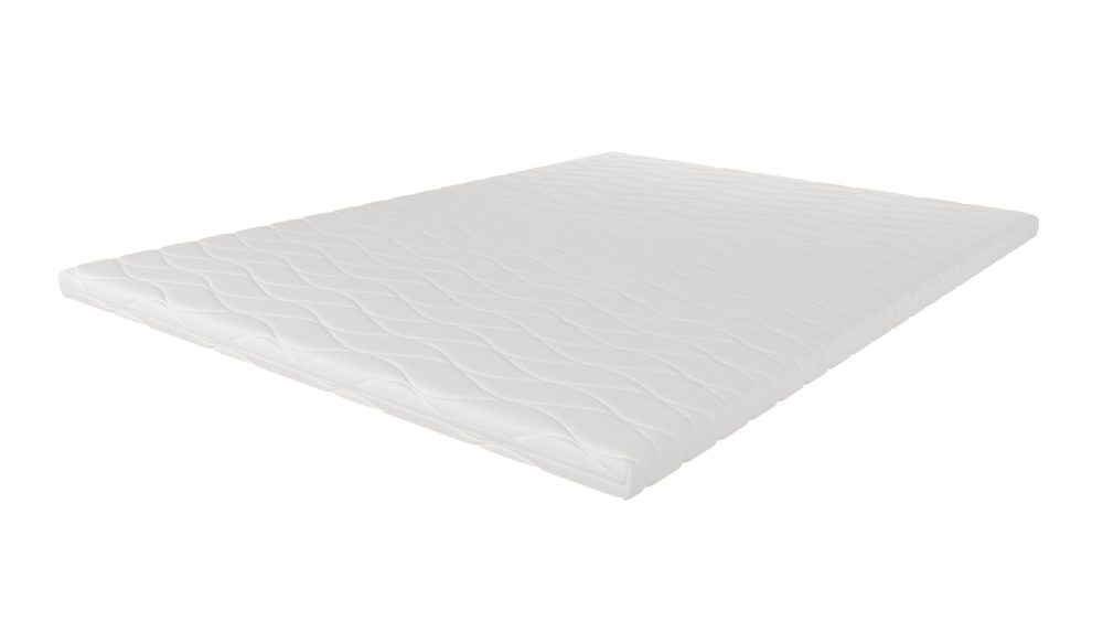HVILA Memory Bäddmadrass med tryckavlastande memoryskum 120x200 cm - 7 cm Mjuk/Medium, Tvättbar klädsel