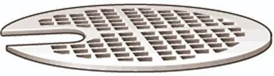 Gustavsberg Rörsystem 7135544 Sil med urtag, 240 mm, asfalterad