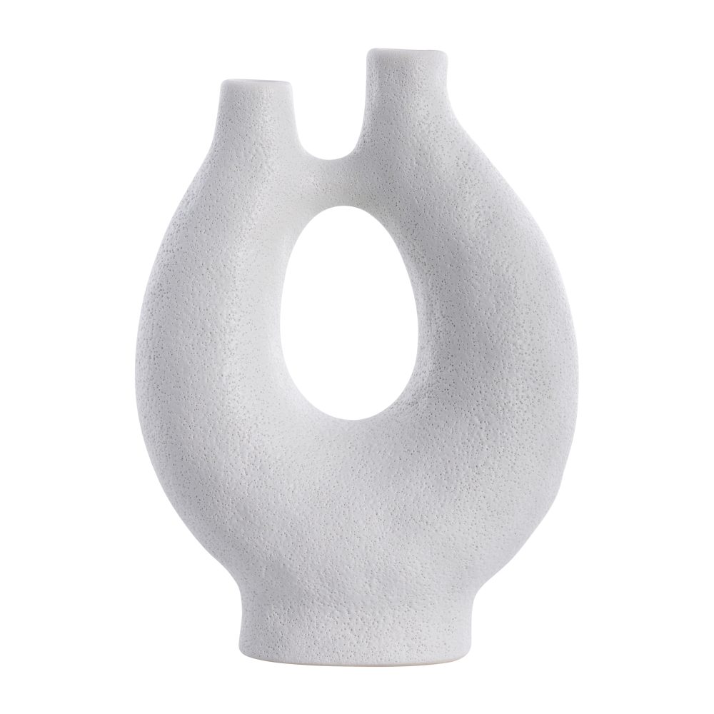 Ayla vas 30 cm, White