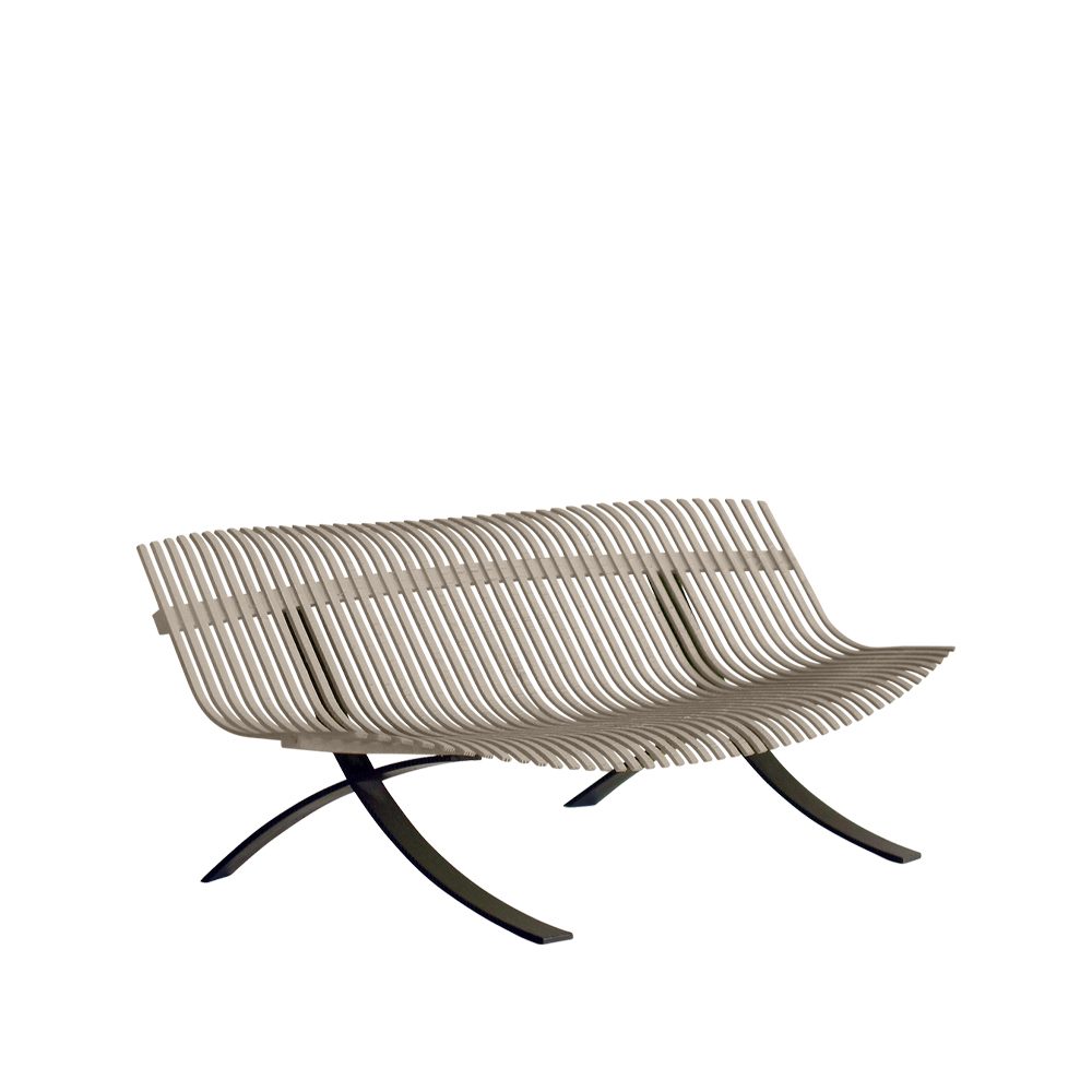 Charivari bänk, Nutmeg (beige)