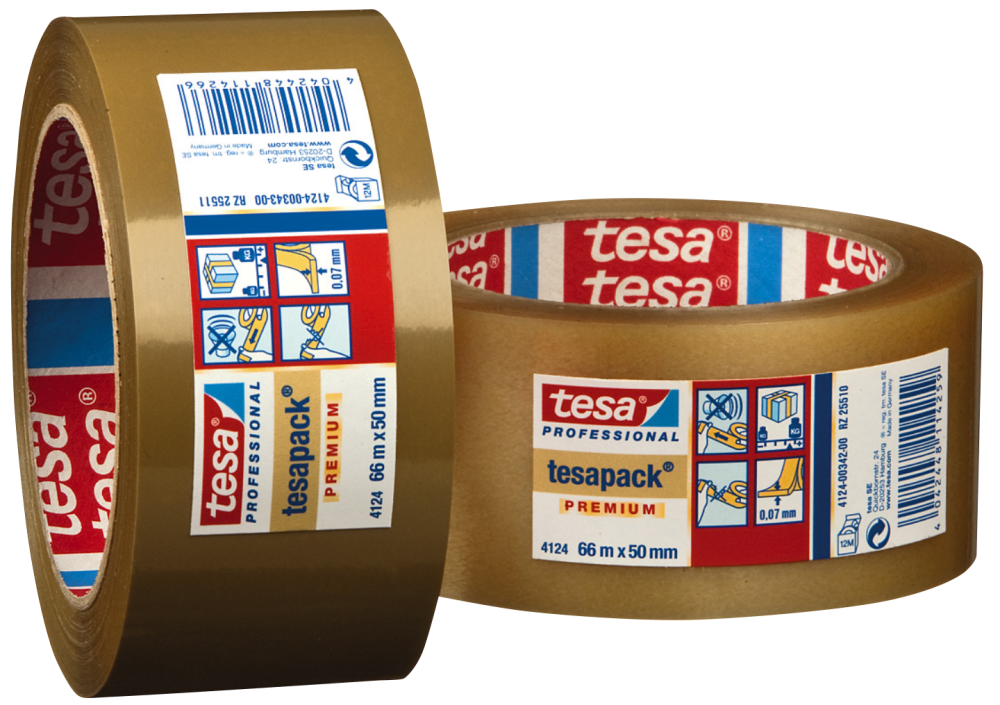 PACKTEJP TESA 50MM 66M TRANSP 4124