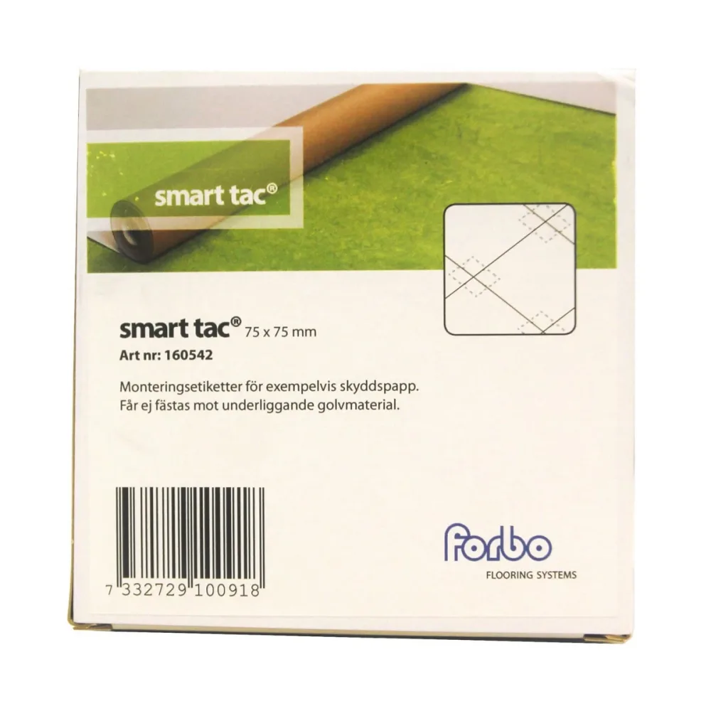 Sk Tac 75mm 100st/cs Limetikett 75x75mm, 100st | Stuvbutiken