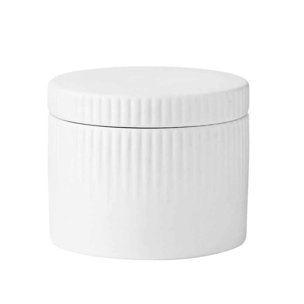 Pleat saltkar, Vit