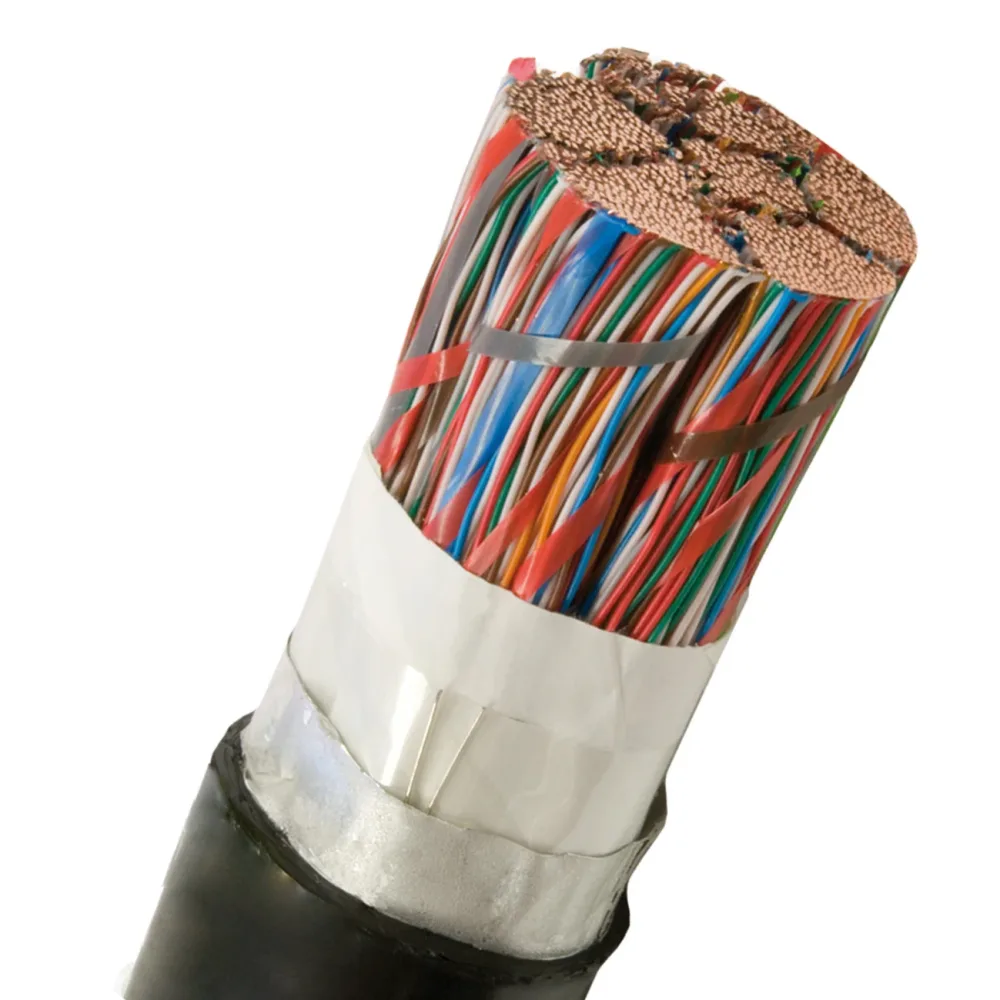 Nexans ELALE Telekabel 20x2x0.5 mm, svart 1 m, kapad