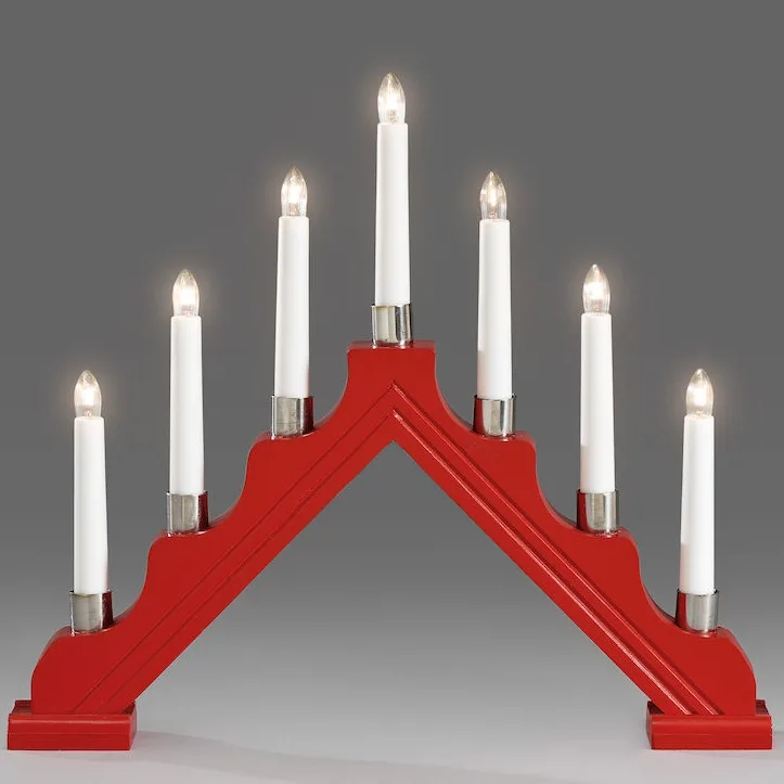 Konstsmide 1041-210 Adventsljusstake 7 ljus vit - Bild 2