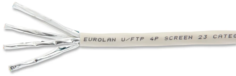 Eurolan 19D-TA-23WT-0 Datakabel C6A, U/FTP, LSZH, Dca Kapad