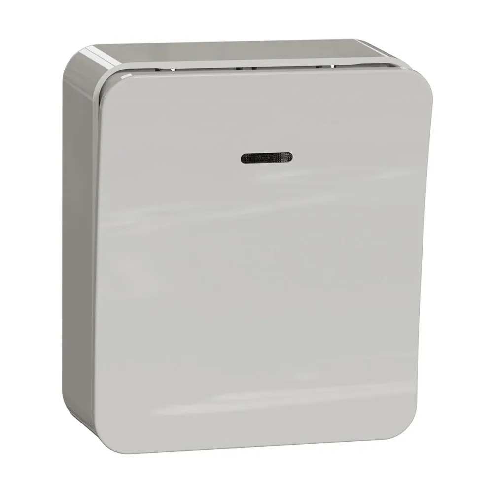 Schneider Electric WDE015551 Parallelltryckknapp separat lampkrets, LED