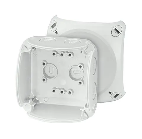 Hensel KF 1600 G Kopplingsdosa grå, IP66, glasfiber, utan plint 155x210x92 mm