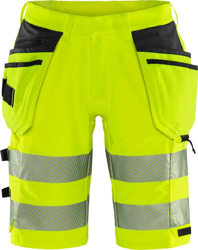 Fristads 2646 GSTP Shorts varsel, gul/svart C44