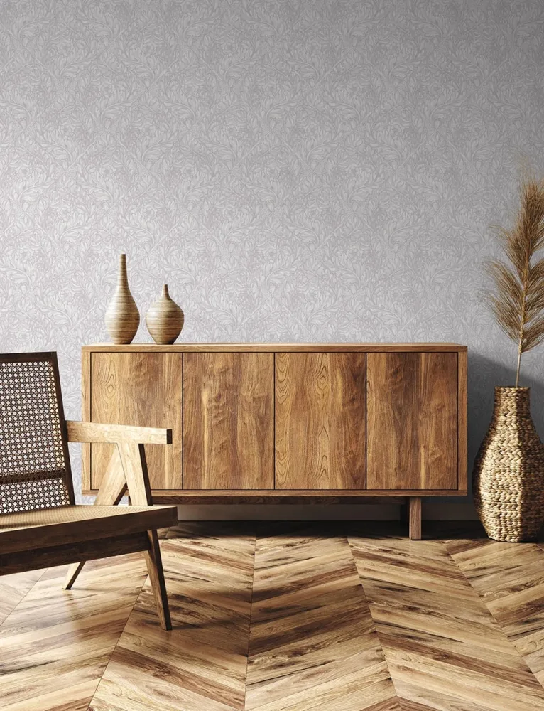 Galerie Wallcoverings Off the Wall LB25104 Tapet Rambleicious Lila/vit