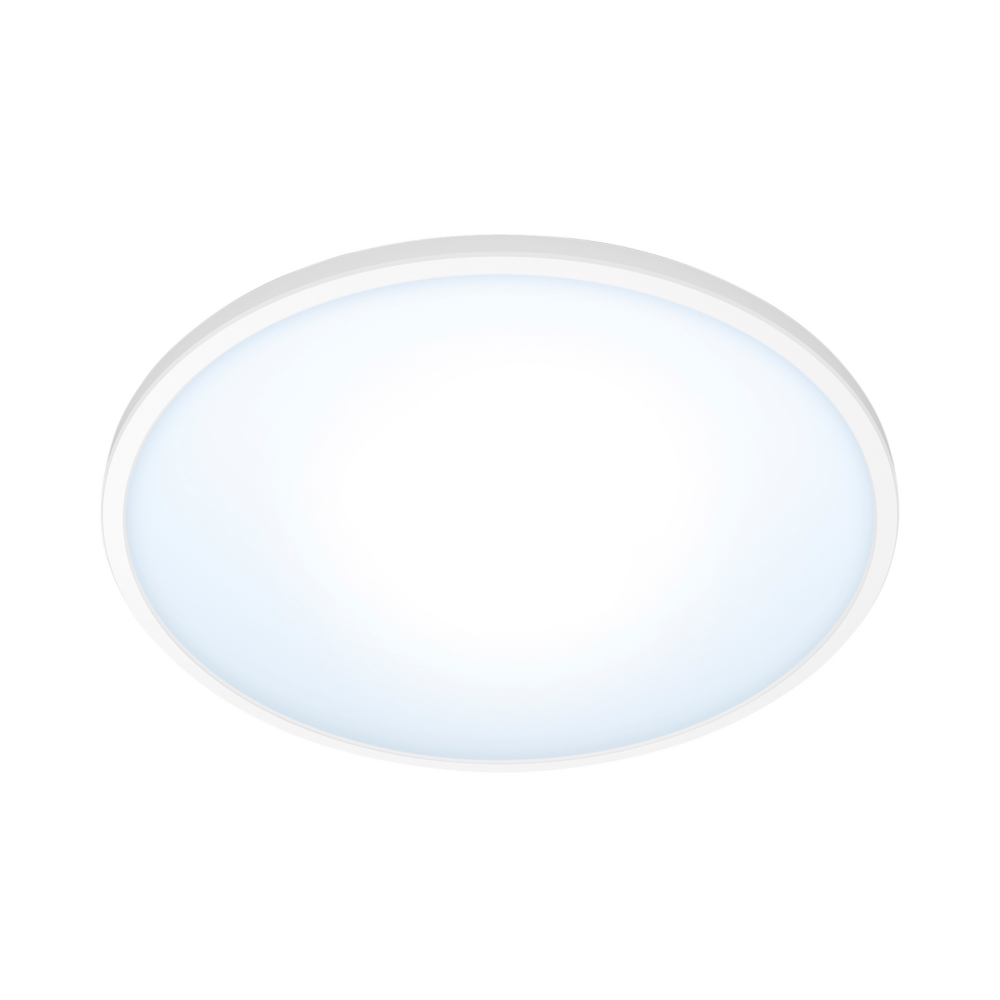 WIZ SIGNIFY SUPERSLIM PLAFOND 14W VIT, V-KALLVIT